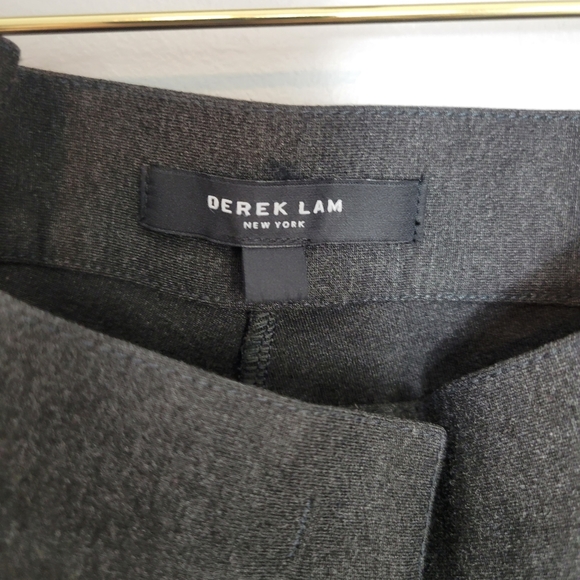 29 Derek Lam Charcoal Gray Work Career Professional Pants Trousers - Picture 2 of 6